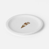 Guinee Pig Ice Cream Papieren Bordje (Gekanteld)