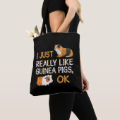 Guinee Pig ik hou echt van Guinee Pigs OK Tote Bag (Dichtbij)