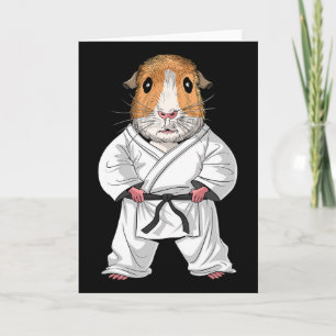Guinee Pig Karate Ninja Jiu-jitsu Taekwondo Martia Kaart