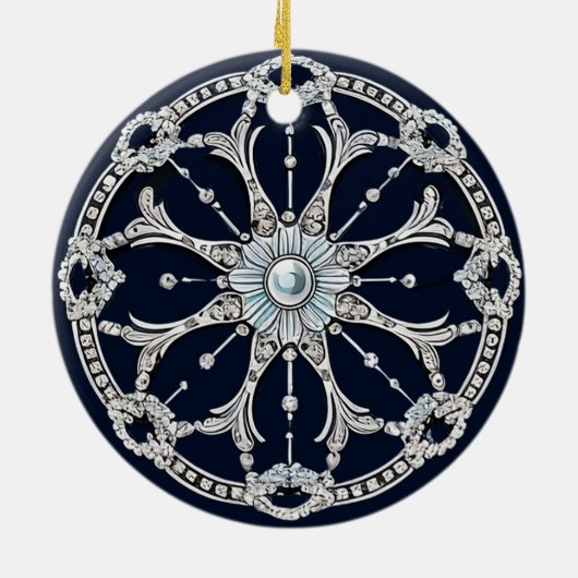 Guinee Pig Kerst Ornament Naam Gepersonaliseerd (Achterkant)