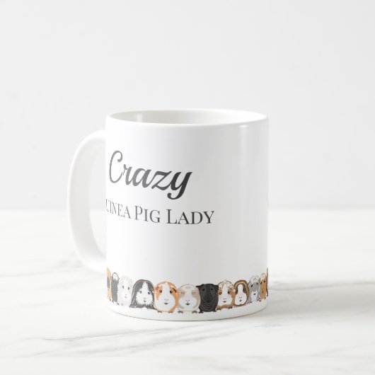 Guinee Pig Koffiemok (Voorkant links)