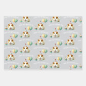 Guinee Pig Liefhebber verjaardagsfeest cadeau Inpakpapier Vel (Voorkant 2)