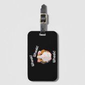 Guinee Pig Love Bagagelabel (Voorkant (verticaal))