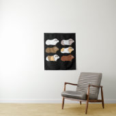 Guinee Pig | Love Guinea Pig Wheek Wheek Feed Me Wandkleed (In situ)