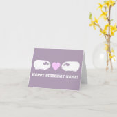 Guinee Pig Love Kaart (Gele Bloem)