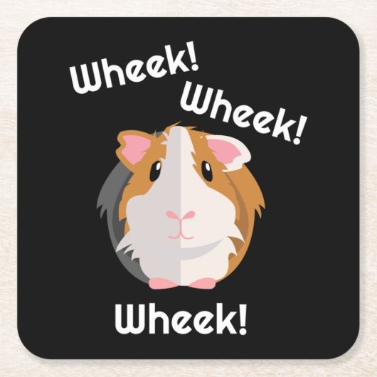 Guinee Pig Love Kartonnen Onderzetters (Voorkant)