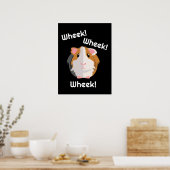 Guinee Pig Love Poster (Keuken)