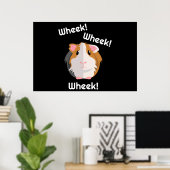 Guinee Pig Love Poster (Thuiskantoor)
