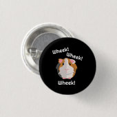 Guinee Pig Love Ronde Button 3,2 Cm (Voorkant /achterkant)