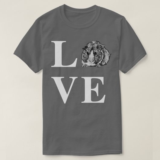 Guinee Pig Love T T-shirt (Design voorkant)