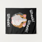 Guinee Pig Love Wandkleed (Voorkant (horizontaal))