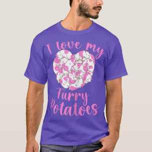 Guinee Pig Lover Cute I Love My Furry Potates T-shirt