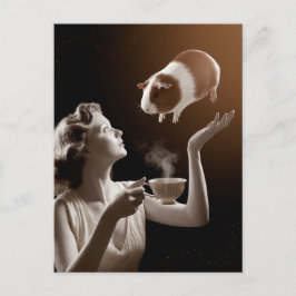 Guinee Pig Magick Briefkaart