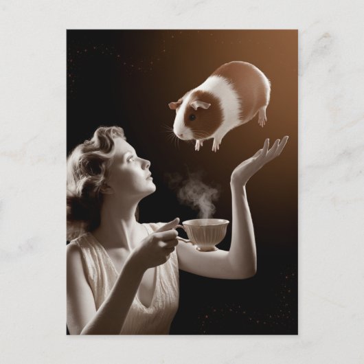 Guinee Pig Magick Briefkaart (Voorkant)