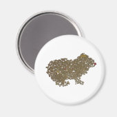 Guinee Pig Magneet (Voorkant / Achterkant)