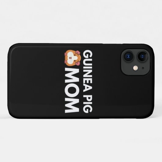 Guinee Pig Mam Case-Mate iPhone Case (Achterkant (horizontaal))