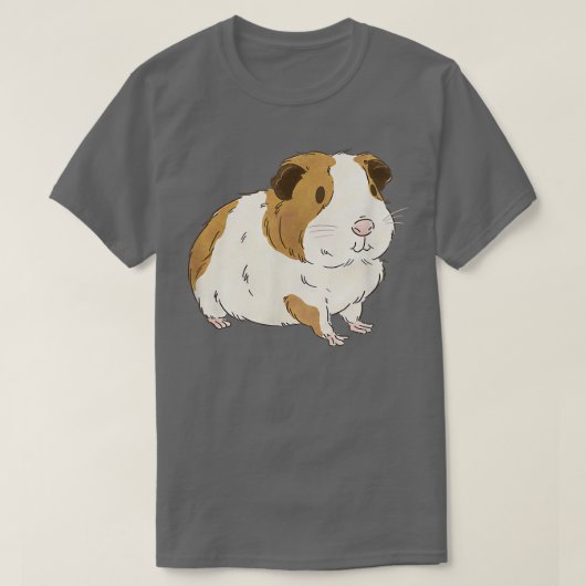 Guinee Pig Mam Guinee Varkenshaar T-shirt (Design voorkant)