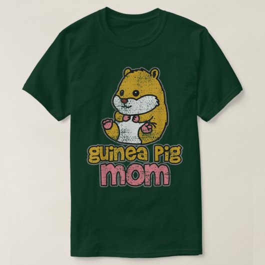 Guinee Pig Mam Kawaii  T-shirt (Design voorkant)
