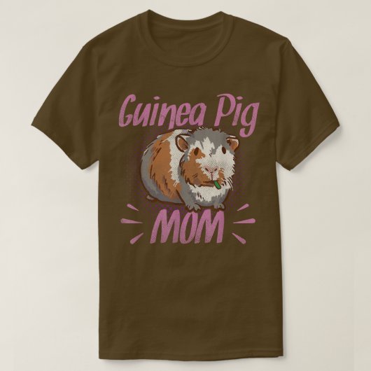 Guinee Pig Mam T-shirt (Design voorkant)
