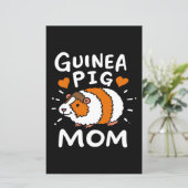 Guinee Pig Mam | Vreemde moederdag | Cute Pet (Staand voorkant)