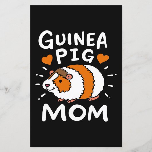 Guinee Pig Mam | Vreemde moederdag | Cute Pet (Voorkant)