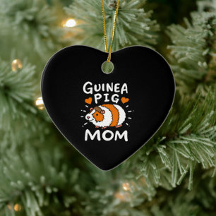 Guinee Pig Mam Vreemde moederdag Cute Pet Keramisch Ornament