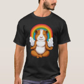 Guinee Pig Meditatie T-shirt (Voorkant)