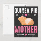 Guinee Pig Moeder Rodent Pet Love Briefkaart (Voorkant / Achterkant)