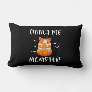 Guinee Pig Momster Pumpkin Monster Funny Halloween Kussen