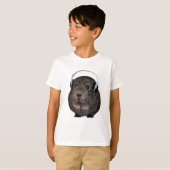 Guinee Pig Music Pet T-shirt (Voorkant volledig)
