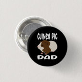 Guinee Pig Pap Ronde Button 3,2 Cm (Voorkant /achterkant)