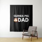 Guinee Pig Pap Wandkleed (In situ)