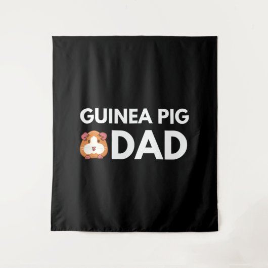 Guinee Pig Pap Wandkleed (Voorkant)