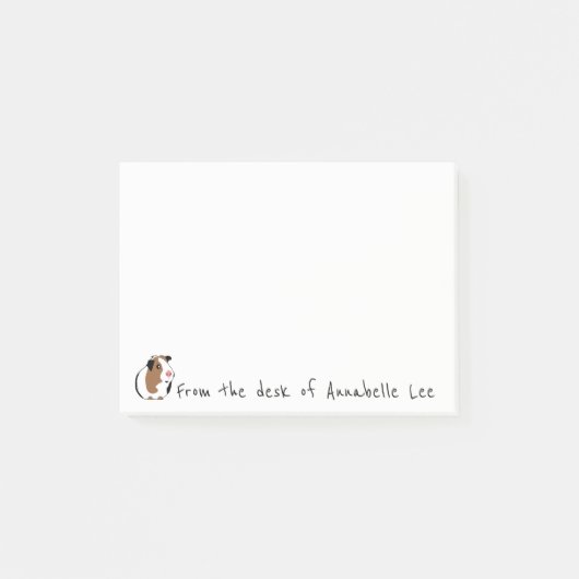 Guinee Pig Post-it® Notes (Voorkant)