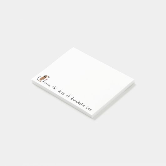 Guinee Pig Post-it® Notes (Schuin)