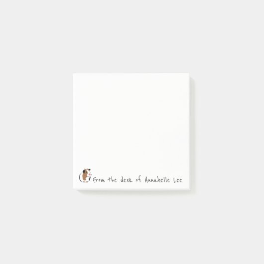 Guinee Pig Post-it® Notes (Voorkant)