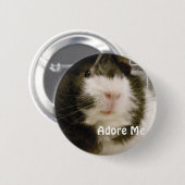 Guinee Pig Ronde Button 5,7 Cm (Voorkant /achterkant)