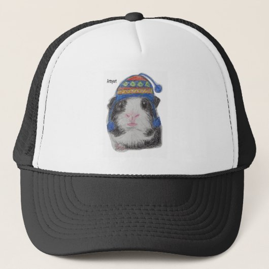 GUINEE PIG SHERPA-PET TRUCKER PET (Voorkant)