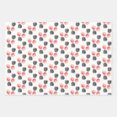 Guinee Pig Sinaasappel Ballonnen Custom Naam Verja Inpakpapier Vel (Voorkant 3)