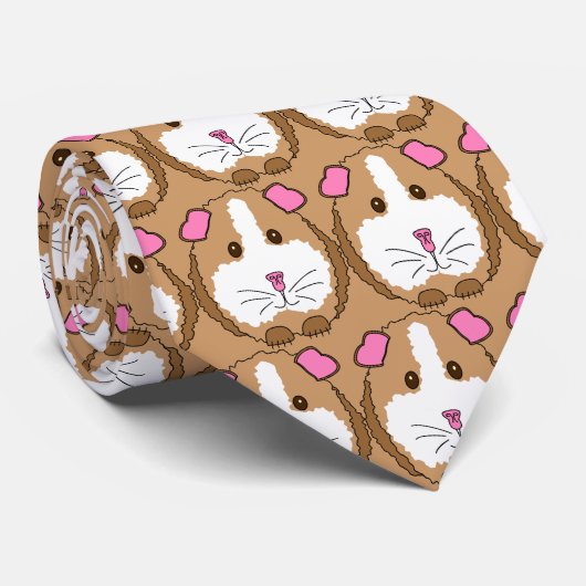 Guinee Pig Stropdas (Opgerold)