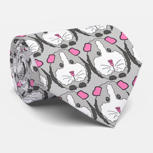 Guinee Pig Stropdas (Opgerold)