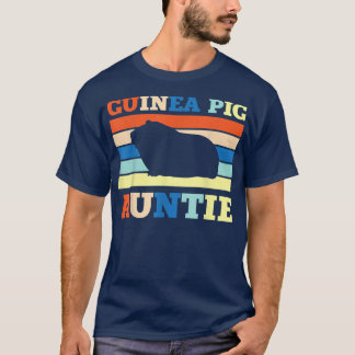 Guinee Pig Tante Retro  Apparel - Novelty Au T-shirt