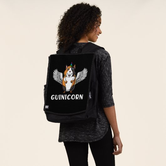 Guinee Pig Unicorn Cute Cavy Pet Rugtassen (Gedragen)