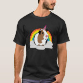 Guinee Pig Unicorn Cute Guinee Pig T-shirt (Voorkant)