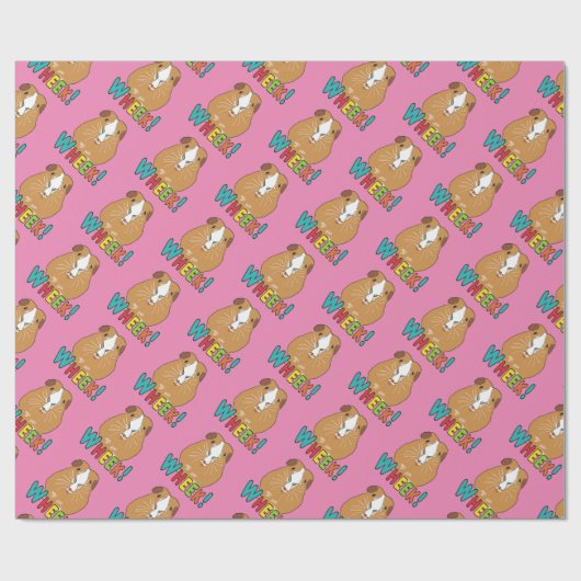 Guinee Pig Wheek Cadeaupapier (Vlak)