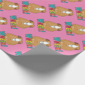 Guinee Pig Wheek Cadeaupapier (Hoek)