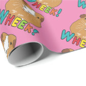 Guinee Pig Wheek Cadeaupapier (Rol Hoek)