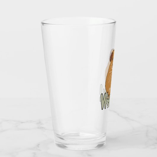 Guinee Pig Wheek Glas (Rechts)