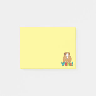 Guinee Pig Wheek Post-it® Notes