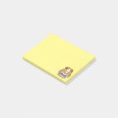 Guinee Pig Wheek Post-it® Notes (Schuin)